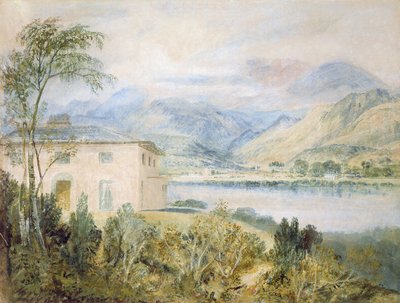 Tent Lodge, by Coniston Water, 1818 by Joseph Mallord William Turner